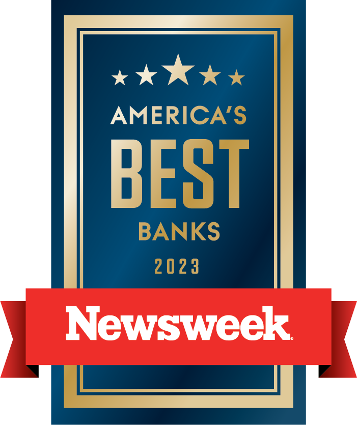Newsweek Best Banks 2023 logo